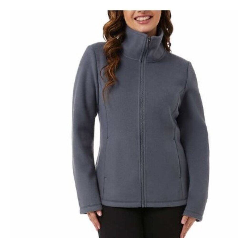 *32 Degrees Ladies' Brushed Faux Wool Jacket - S